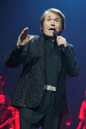 December 16, 2021, Madrid, Spain: Spanish singer, Miguel Rafael Martos Sanchez, better known as Raphael?, performs on stage at Wizink Centre. Madrid Spain - ZUMAs197 20211216_zaa_s197_162 Copyright: xAtilanoxGarciax