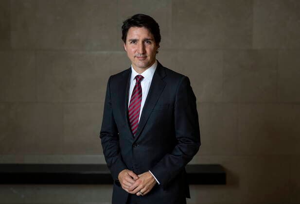 December 16, 2021, Ottawa, ON, Canada: Prime Minister Justin Trudeau poses for a photograph in Ottawa, on Thursday, Dec. 16, 2021. Ottawa Canada  - ZUMAc35_ 20211216_zaf_c35_070 Copyright: xJustinxTangx