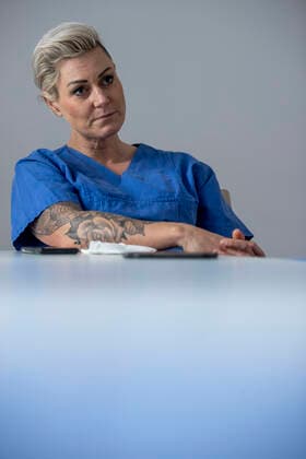 21 12 2021 , DU Duisburg , Dr Carola Holzner , Doc Caro , Specialist in anaesthesiology and specialised in emergency and intensive care medicine