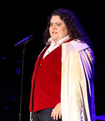 British tenor Jonathan Antoine performs at Parker Playhouse in Fort Lauderdale, Florida, on Tuesday, December 21, 2021.  MIA20211221103 GARYxIxROTHSTEIN