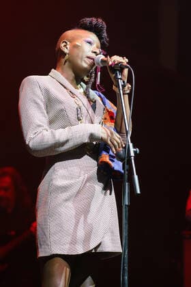 December 26, 2021, Madrid, Spain: Singer Shirley Davis performs during the Madrid Christmas concert at the Conde Duque center in Madrid. Madrid Spain - ZUMAs197 20211226_zaa_s197_046 Copyright: xAtilanoxGarciax