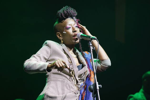 December 26, 2021, Madrid, Spain: Singer Shirley Davis performs during the Madrid Christmas concert at the Conde Duque center in Madrid. Madrid Spain - ZUMAs197 20211226_zaa_s197_052 Copyright: xAtilanoxGarciax