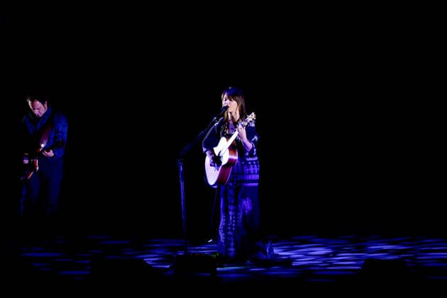 December 26, 2021, Rome, Italy: Rome, Italy, Auditorium Parco della Musica, December 26, 2021, Carmen Consoli, singer and songwriter during Carmen Consoli on tour with her new album & 34;Volevo fare la rockstar& 34; - Italian singer Music Concert Rome Italy - ZUMAl164 1008866831st Copyright: xGloriaxImbrognox