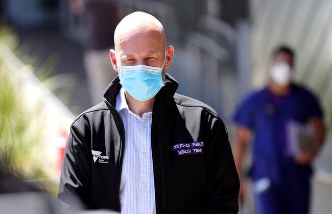 MARTIN FOLEY COVID19 PRESSER, Victoria?s COVID-19 Commander Jeroen Weimar is seen during a press conference at the Alfred Hospital in Melbourne, Wednesday, December 29, 2021. Victoria has seen a massive jump in COVID-19 infections with 3767 new cases and five deaths. ( NO ARCHIVING, EDITORIAL USE ONLY, NO USE IN BOOKS WITHOUT CONSENT MELBOURNE VIC AUSTRALIA  Copyright: xCONxCHRONISx 20211229001609592327
