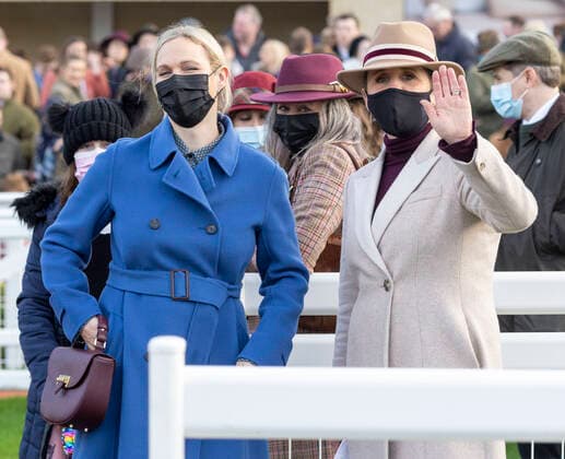 . 01 01 2022. Cheltenham, United Kingdom. Zara Tindall at the New YearÕs Day races in Cheltenham, United Kingdom.  xi-Imagesx IIM-22973-0014