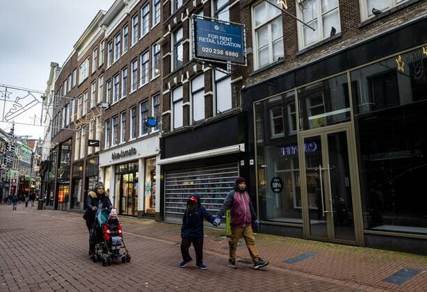 AMSTERDAM A retail property is for rent The vacancy of shops is not only the result of corona, but possibly also of rents that are increasing ANP SEM VAN DER WAL  Copyright: xANPx xxANPx x442512075x originalFilename: 442512075.jpg