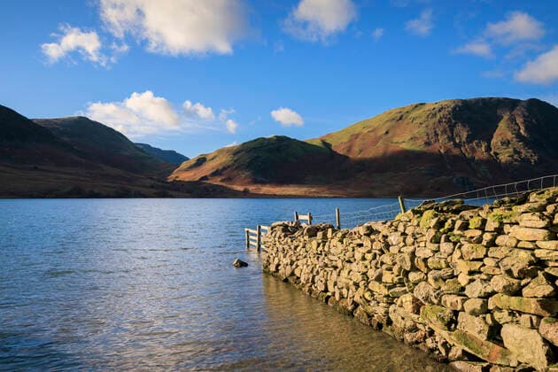 Crummock Water and the eastern slopes of Mellbreak. Copyright: xLoopxImages DavidxCheshirex DCH08721068