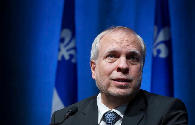 January 11, 2022, Montreal, PQ, Canada: Interim Quebec Director of Public Health Dr. Luc Boileau responds to a question during a news conference in Montreal, Tuesday, Jan. 11, 2022. Montreal Canada  - ZUMAc35_ 20220111_zaf_c35_025 Copyright: xPaulxChiassonx