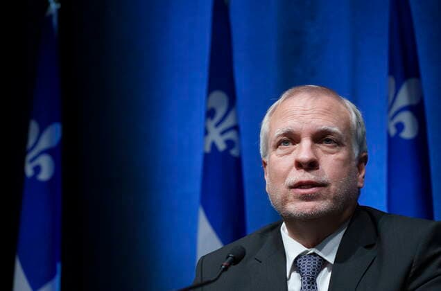 January 11, 2022, Montreal, PQ, Canada: Interim Quebec Director of Public Health Dr. Luc Boileau responds to a question during a news conference in Montreal, Tuesday, Jan. 11, 2022. Montreal Canada  - ZUMAc35_ 20220111_zaf_c35_026 Copyright: xPaulxChiassonx
