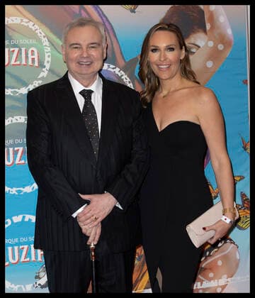 . 13 01 2022. London, United Kingdom. Eamonn Holmes and Isabel Webster arriving at Cirque du Soleil s Luzia premiere at the Royal Albert Hall in London.  xStephenxLockx xi-Imagesx IIM-22996-0051
