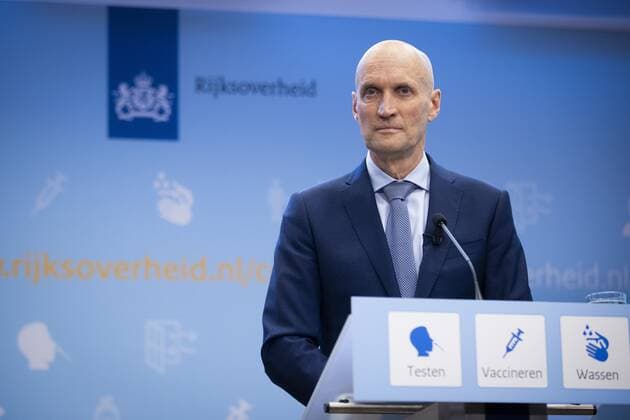 THE HAGUE Health Minister Ernst Kuipers Public Health, Welfare and Sport during the corona press conference, which he hosted together with Prime Minister Mark Rutte The cabinet will relax the corona rules for higher education, retail, contact professions and sports ANP SEM VAN DER WAL  Copyright: xANPx xxANPx x442763154x originalFilename: 442763154.jpg