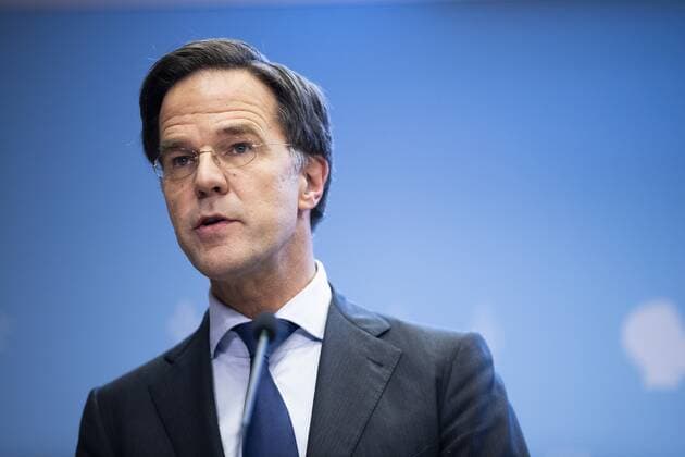 Prime Minister Mark Rutte during the corona press conference in The Hague, The Netherlands, January 14, 2022 The cabinet will relax the corona rules for higher education, retail, contact professions and sports ANP SEM VAN DER WAL  Copyright: xANPx xxANPx x442763218x originalFilename: 442763218.jpg