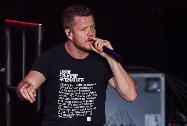 January 15, 2022, Inglewood, CA, USA: INGLEWOOD, CALIFORNIA - JANUARY 15: Dan Reynolds of Imagine Dragons performs onstage at the 2022 iHeartRadio ALTer EGO presented by Capital One at The Forum on January 15, 2022 in Inglewood, California. Inglewood USA - ZUMAs181 20220115_zea_s181_009 Copyright: xImagespacex
