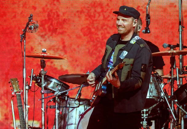 January 15, 2022, Inglewood, CA, USA: INGLEWOOD, CALIFORNIA - JANUARY 15: Coldplay - Jonny Buckland performs onstage at the 2022 iHeartRadio ALTer EGO presented by Capital One at The Forum on January 15, 2022 in Inglewood, California. Inglewood USA - ZUMAs181 20220115_zea_s181_042 Copyright: xImagespacex