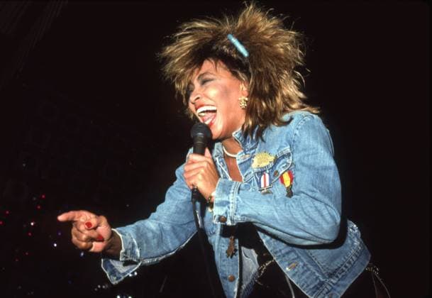 DETROIT - AUGUST 28: American-Swiss singer and actress, Tina Turner performs at the Joe Louis Arena during her Private Dancer Tour on August 18, 1985, in Detroit, Michigan. Copyright: xRossxMarinox xRockxNegativesx xMediaPunchx
