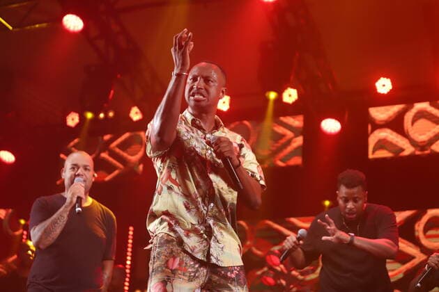 Thiaguinho Konzert in Florianopolis January 16, 2022, Florianopolis, Santa Catarina, Brazil: Brazilian singer Thiaguinho performs during a show at Hot Summer 2022, at P12 in Jurere Internacional, in the city of Florianopolis, Santa Catarina, on Sunday night (16).  Copyright: xLecoxVianax