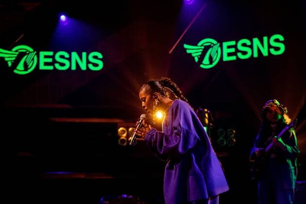GRONINGEN A livestream performance by Sudanese Dutch singer songwriter Gaidaa is being recorded for Eurosonic Noorderslag Due to the corona virus, the Groningen festival will once again take place completely online ANP KIPPA PAUL BERGEN  Copyright: xANPx xxANPx x442900208x originalFilename: 442900208.jpg