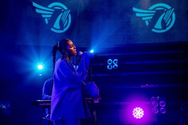 GRONINGEN A livestream performance by Sudanese Dutch singer songwriter Gaidaa is being recorded for Eurosonic Noorderslag Due to the corona virus, the Groningen festival will once again take place completely online ANP KIPPA PAUL BERGEN  Copyright: xANPx xxANPx x442900214x originalFilename: 442900214.jpg
