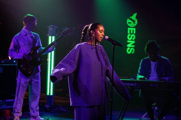 GRONINGEN A livestream performance by Sudanese Dutch singer songwriter Gaidaa is being recorded for Eurosonic Noorderslag Due to the corona virus, the Groningen festival will once again take place completely online ANP KIPPA PAUL BERGEN  Copyright: xANPx xxANPx x442900218x originalFilename: 442900218.jpg