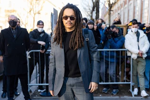Celebrity Arrivals At Fendi Fashion Show During The Milan Men s Fashion Week - Fall Winter 2022 2023 Luka Sabbat attends the Fendi Fashion Show during the Milan Men s Fashion Week - Fall Winter 2022 2023 on January 15, 2022 in Milan, Italy. Milan Italy  Copyright: xAlessandroxBremecx originalFilename: bremec-notitle220115_npszf.jpg