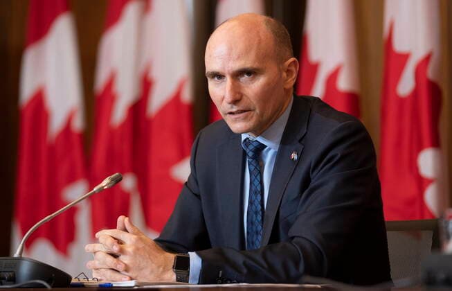 January 19, 2022, Ottawa, ON, Canada: Health Minister Jean-Yves Duclos responds to a question during a news conference, Wednesday, Jan. 19, 2022 in Ottawa. Ottawa Canada  - ZUMAc35_ 20220119_zaf_c35_019 Copyright: xAdrianxWyldx