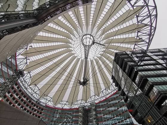Sony Center dome, Potsdamer Platz, Berlin, Germany, Europe Sony Center dome, Potsdamer Platz, Berlin, Germany, Europe, Berlin Berlin Germany Berlin