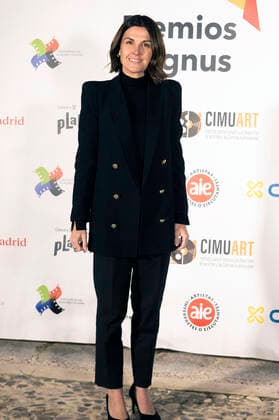 Cristina Burzaco bei der Verleihung der Premios Cygnus 2022, de Cine Solidario y de Valores in der Universität Alcala. Alcala de Henares, 20.01.2022 Cristina Burzaco  Foto:xDyDxFotografosx xFuturexImage