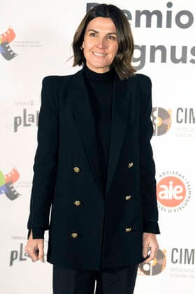 Cristina Burzaco bei der Verleihung der Premios Cygnus 2022, de Cine Solidario y de Valores in der Universität Alcala. Alcala de Henares, 20.01.2022 Cristina Burzaco  Foto:xDyDxFotografosx xFuturexImage