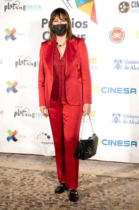 Mabel Lozano bei der Verleihung der Premios Cygnus 2022, de Cine Solidario y de Valores in der Universität Alcala. Alcala de Henares, 20.01.2022 Mabel Lozano  Foto:xDyDxFotografosx xFuturexImage