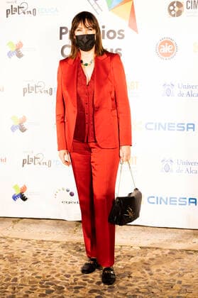 Mabel Lozano bei der Verleihung der Premios Cygnus 2022, de Cine Solidario y de Valores in der Universität Alcala. Alcala de Henares, 20.01.2022 Mabel Lozano  Foto:xDyDxFotografosx xFuturexImage