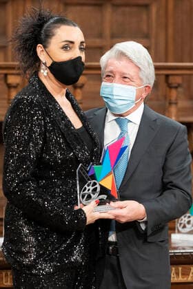 Rossy de Palma bei der Verleihung der Premios Cygnus 2022, de Cine Solidario y de Valores in der Universität Alcala. Alcala de Henares, 20.01.2022 Rossy de Palma  Foto:xDyDxFotografosx xFuturexImage