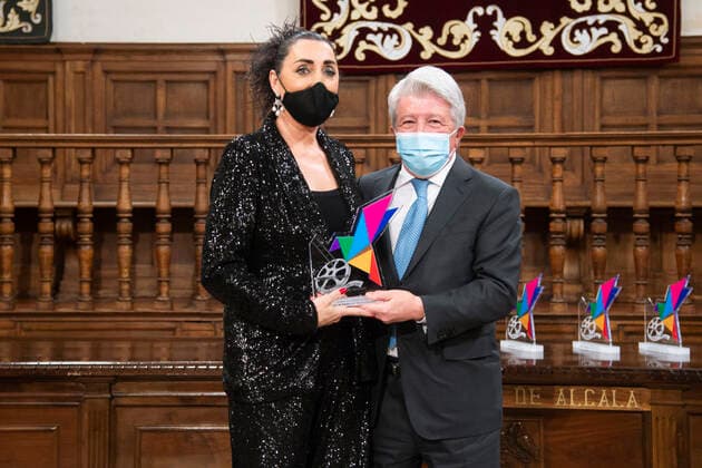 Rossy de Palma bei der Verleihung der Premios Cygnus 2022, de Cine Solidario y de Valores in der Universität Alcala. Alcala de Henares, 20.01.2022 Rossy de Palma  Foto:xDyDxFotografosx xFuturexImage