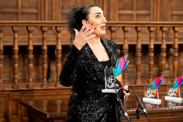 Rossy de Palma bei der Verleihung der Premios Cygnus 2022, de Cine Solidario y de Valores in der Universität Alcala. Alcala de Henares, 20.01.2022 Rossy de Palma  Foto:xDyDxFotografosx xFuturexImage