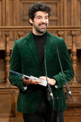 Miguel Angel Munoz bei der Verleihung der Premios Cygnus 2022, de Cine Solidario y de Valores in der Universität Alcala. Alcala de Henares, 20.01.2022 Miguel Ãngel Munoz  Foto:xDyDxFotografosx xFuturexImage