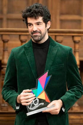 Miguel Angel Munoz bei der Verleihung der Premios Cygnus 2022, de Cine Solidario y de Valores in der Universität Alcala. Alcala de Henares, 20.01.2022 Miguel Ãngel Munoz  Foto:xDyDxFotografosx xFuturexImage
