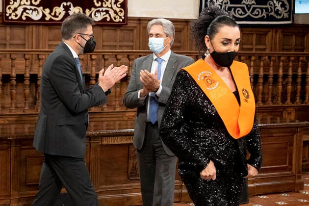 Rossy de Palma bei der Verleihung der Premios Cygnus 2022, de Cine Solidario y de Valores in der Universität Alcala. Alcala de Henares, 20.01.2022 Rossy de Palma  Foto:xDyDxFotografosx xFuturexImage