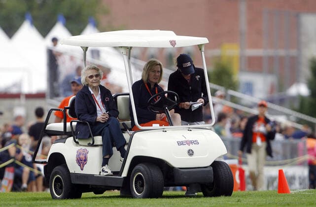January 22, 2022: Virginia McCaskey, the 97-year-old daughter of George Halas, took over as majority owner of the Chicago Bears in 1983. - ZUMAm67_ 20220122_zaf_m67_003 Copyright: xBrianxCassellax