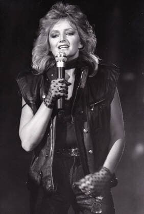 Bonnie Tyler performs circa 1983 Copyright: xRonxWolfsonx xRockxNegativesx xMediaPunchx