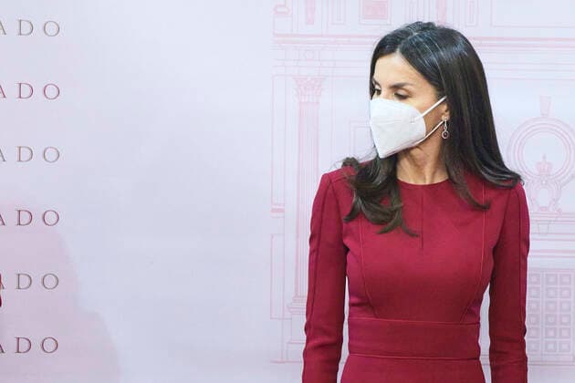 27-01-2022 Madrid Queen Letizia attend the presentation of the 13rd edition of the Luis Carandell awards for parliamentary journalism at the Senate palace in Madrid. Luis Carandell (1929-2002) was a Spanish journalist and writer. No Spain Â  Copyright: xPPEx