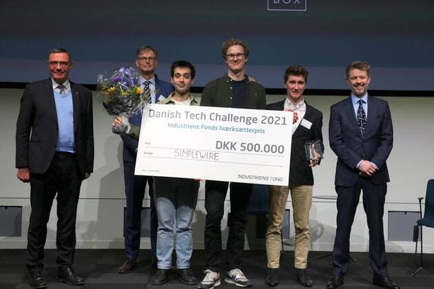 27-01-2022 Denmark Prince Frederik attend the award ceremony of the Industries Fonds Entrepreneurship Award 2021 at the Danish Tech Challenge Award Show. Â  Copyright: xPPEx