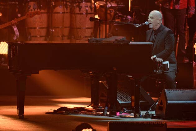 HOLLYWOOD FL - JANUARY 28: Billy Joel performs at Hard Rock Live held at the Seminole Hard Rock Hotel & Casino on January 28, 2022 in Hollywood, Florida. Copyright: xmpi04x