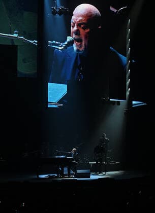 HOLLYWOOD FL - JANUARY 28: Billy Joel performs at Hard Rock Live held at the Seminole Hard Rock Hotel & Casino on January 28, 2022 in Hollywood, Florida. Copyright: xmpi04x