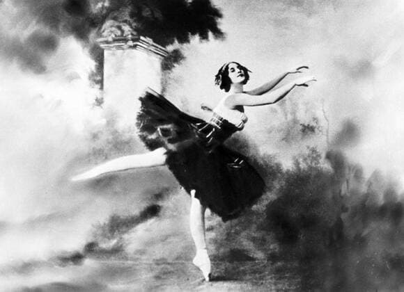 BALLERINA ANNA PAVLOVA 6127 26.09.1915 Russian ballerina Anna Pavlova dancing in the film The London Concert . Sputnik London United Kingdom  Copyright: xx