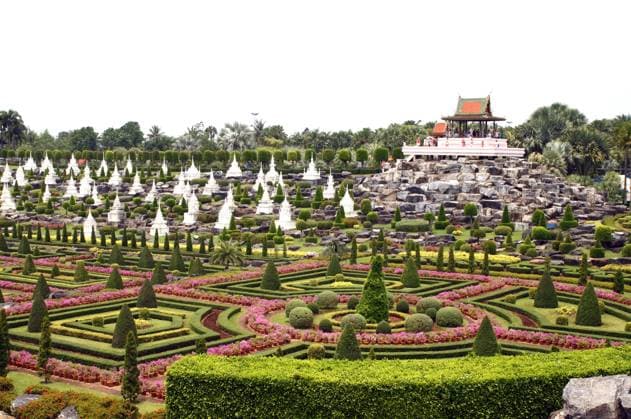 Thailand 26 March 2012 : Nongnooch Tropical Botanical Garden, Pattaya, Thailand Copyright: xx 7559982