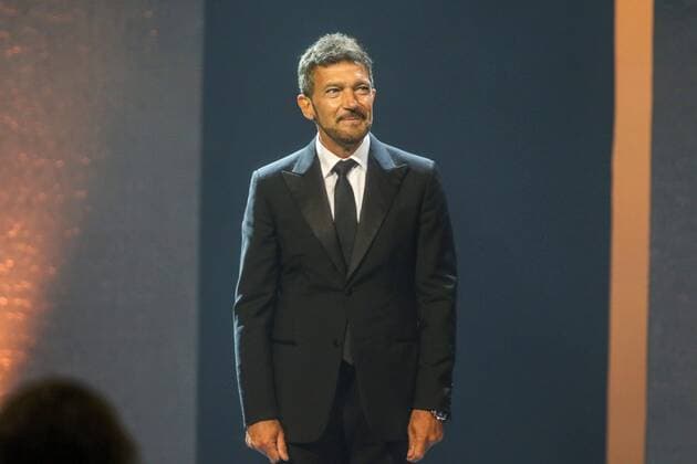 January 30, 2022 malaga The Malaga born actor Antonio Banderas has received the Carmen de Honor Award in the first edition of these awards of the Andalusian Film Academy, the gala held at the Cervantes Theatre in Malaga Cordon Press  lorenzocarnero Cordonpress