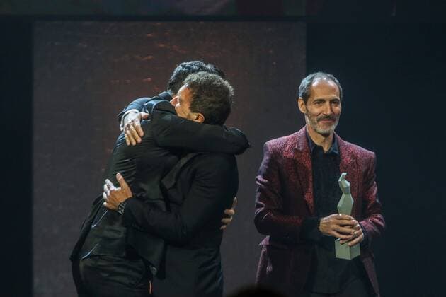 January 30, 2022 malaga The Malaga born actor Antonio Banderas has received the Carmen de Honor Award in the first edition of these awards of the Andalusian Film Academy, the gala held at the Cervantes Theatre in Malaga Cordon Press  lorenzocarnero Cordonpress