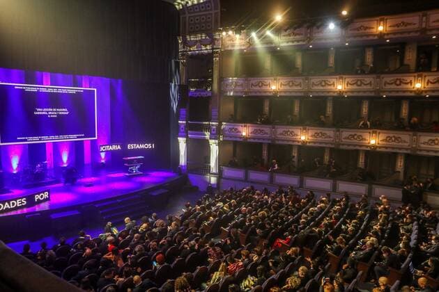 January 30, 2022 malaga first gala of the film academy awards of Andalucia held in Malaga at the cervantes theater in Malaga Cordon Press  lorenzocarnero Cordonpress