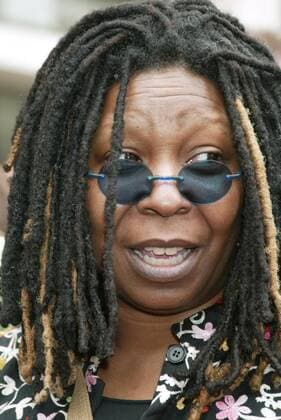 NEW YORK, NY- MAY 12: Whoopi Goldberg arrives at the 2003-04 NBC Network Upfront Presentation held at the Metropolitan Opera House at Lincoln Center, on May 12, 2003, in New York City. Copyright: xJosephxMarzullox