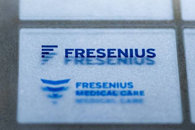 The Fresenius logo, taken in Berlin, 02 02 2022 Berlin Germany Copyright: xFlorianxGaertner photothek.dex