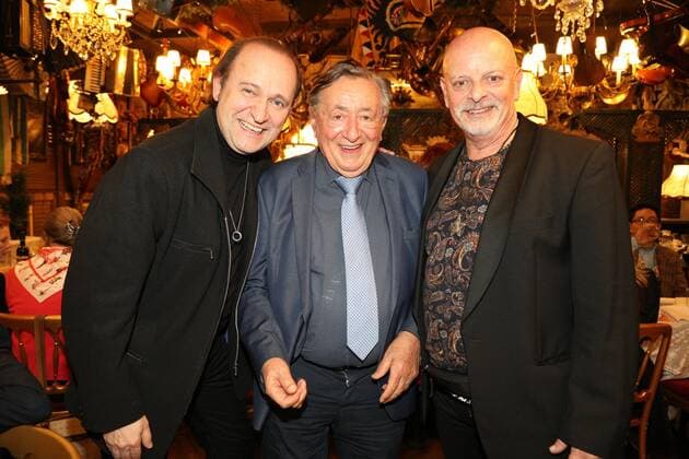 02 02 2022, Marchfelderhof Deutsch Wagram, FIRST MEMORIAL DAY to GERHARD BOCEK, award of the Gerhard Bocek memorial medal in the picture Richard Lugner, Reinwald Kranner, Gary Lux, FIRST MEMORIAL DAY to GERHARD BOCEK